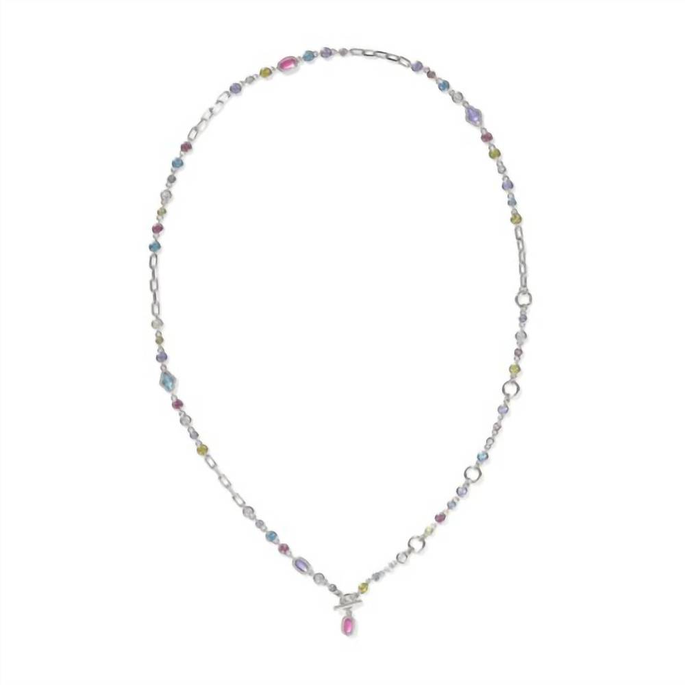 NEW KENDRA SCOTT women's mini elisa abbie & abbie strand necklace in multi-color - Picture 2 of 3